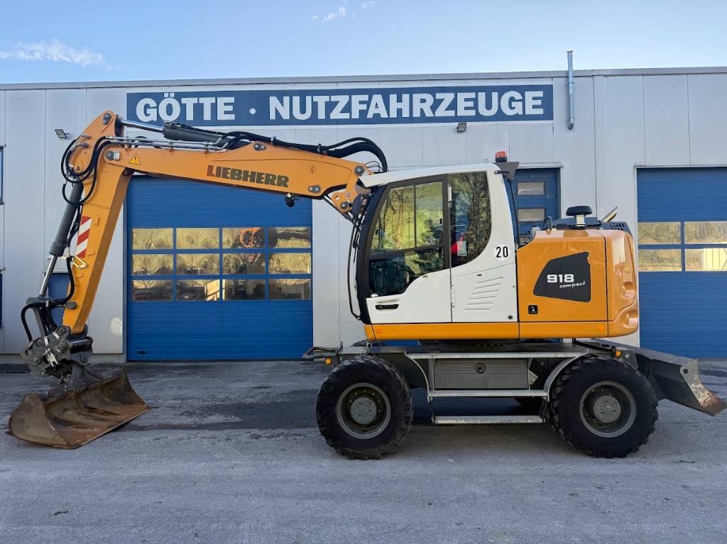 Pelle sur pneus Liebherr A 918 Compact Litronic G6.0-D*Kamera*ZSA*LIKUFIX — occasion 2021, 1 688 h