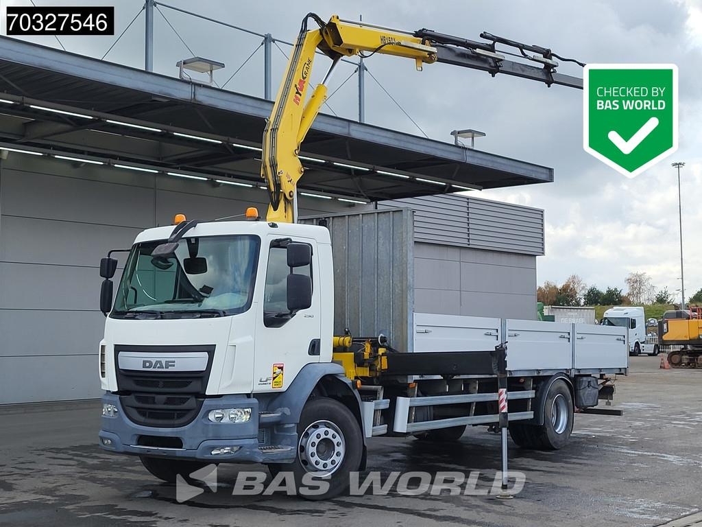 DAF LF 250 4X2 HYVA HB 150 XE3 Crane Kran Automatic Eu