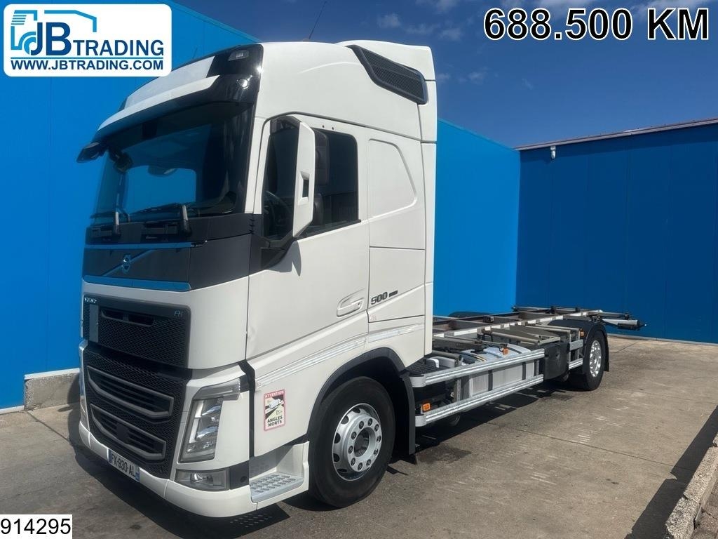 Camion à bras hydraulique Volvo FH 500 EURO 6d, BDF — occasion 2019