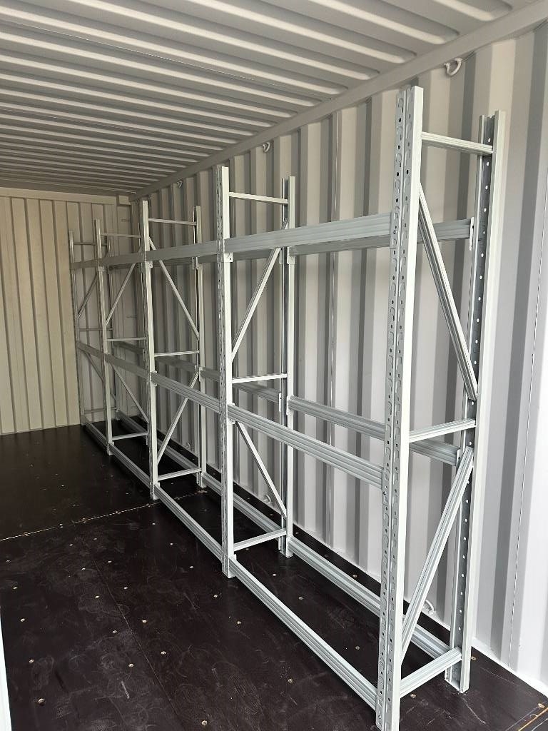 ny Däckcontainer 20fots för däckförvaring