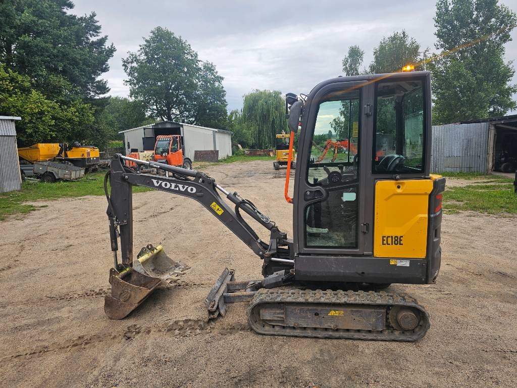 Volvo EC18E, like jcb 16c, kubota kx19, cat 301.8