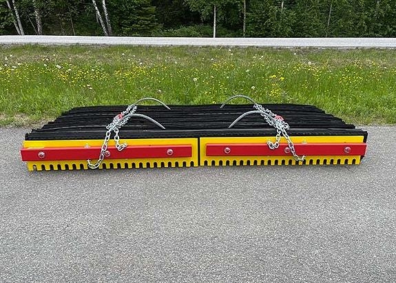 Bergma veipusser Gummislodd 2800 mm med tannet ven