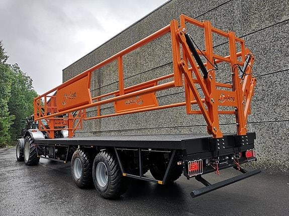 Dølen B16 Rundballehenger med hydrauliske sider