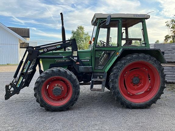 Tracteur agricole Fendt Farmer 307 LSA — occasion 1989, 6 845 h