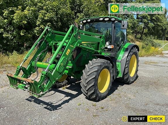 Tracteur agricole John Deere 6115R 40 km — occasion 2014, 8 580 h