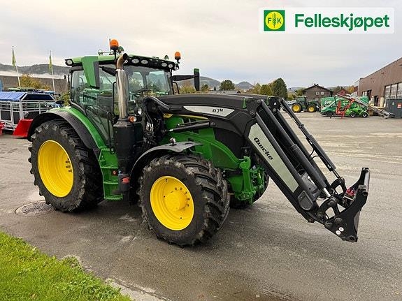 Tracteur agricole John Deere 6R 185 CommandPRO | Fronthydraulikk — occasion 2022, 2 813 h