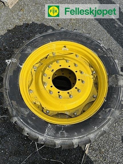 John Deere Hjul par: Gul