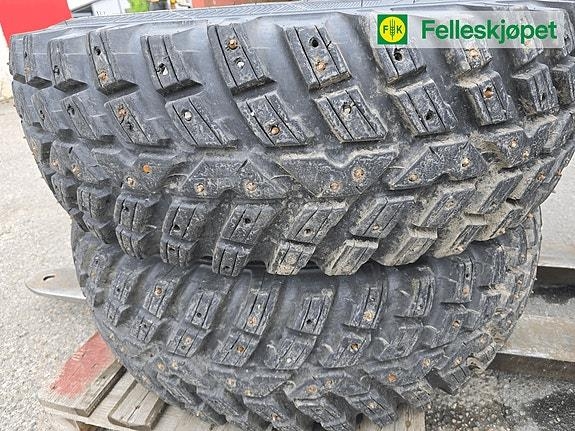 John Deere Hjul par: Nokian TRI 2 360/80R24 gul