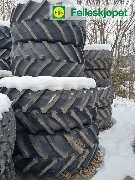 John Deere Hjul par: Trelleborg TM800 600/65R38 Gul