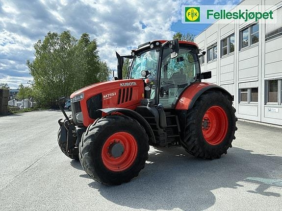 M7151 Premium 50km/t, fronthyd og front PTO