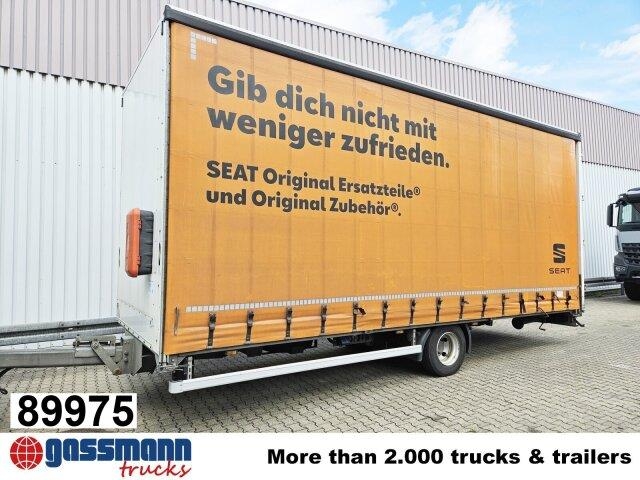 Remorque fourgon Ackermann Z-KA-F 10.5/7.6TZ, Schiebeplane links — occasion 2021