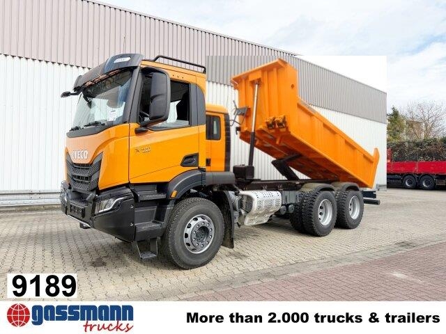 Iveco X-Way AD300X42Z 6x4, Motorabtrieb, Mulde ca. 11m³