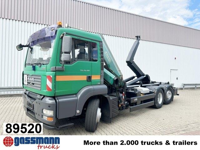 MAN TGA 26.480 6x4H-4 BL, HydroDrive, Kran Fassi F130,