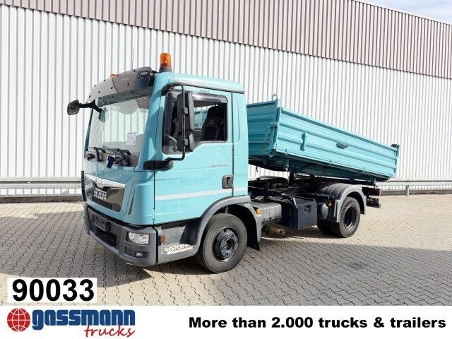 Camion benne MAN TGL 12.250 4x2 BB 3-Seitenkipper — occasion 2014