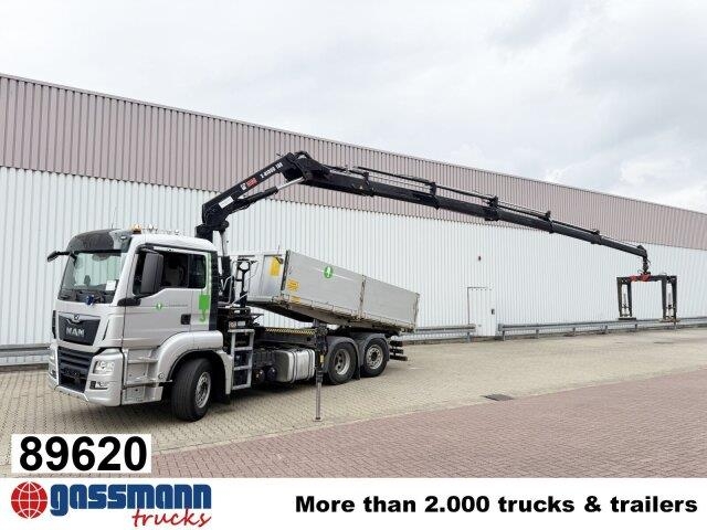 MAN TGS 26.460 6x2-4 BL, Kran Hiab X-HiDuo 188 ES-5,