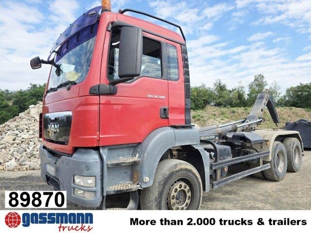 MAN TGS 26.480 6X4 BB, Retarder, Meiller