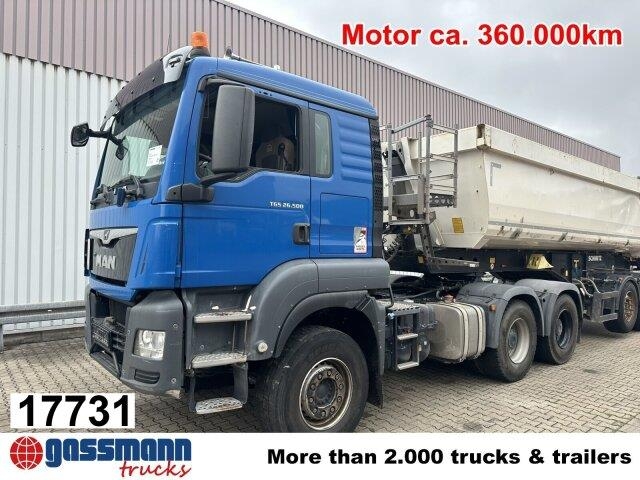 MAN TGS 26.500 6X4 BLS, Retarder, Hydraulik