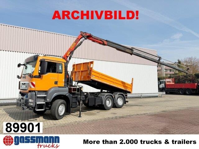 MAN TGS 28.400 6X4-4 BL, Kran,
