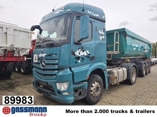 Tracteur routier Mercedes-Benz Actros 1845 LS 4x2, Kipphydraulik — occasion 2017