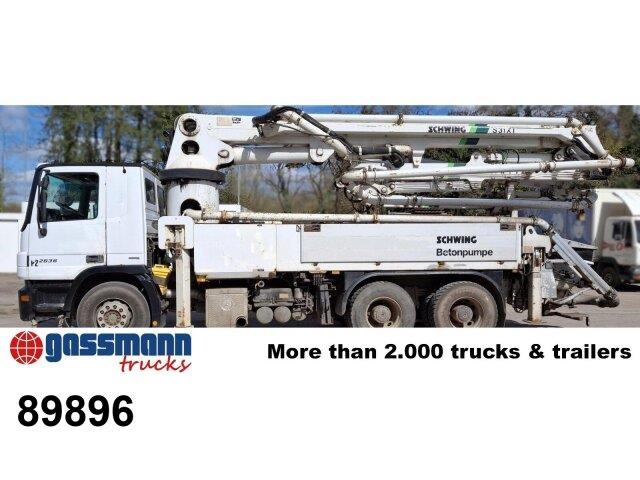 Mercedes-Benz Actros 2636 6x4, Betonpumpe Schwing Stetter