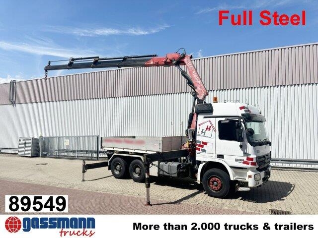 Mercedes-Benz Actros 2646 LK 6x4, WSK, Kran Fassi F360BXP.24,