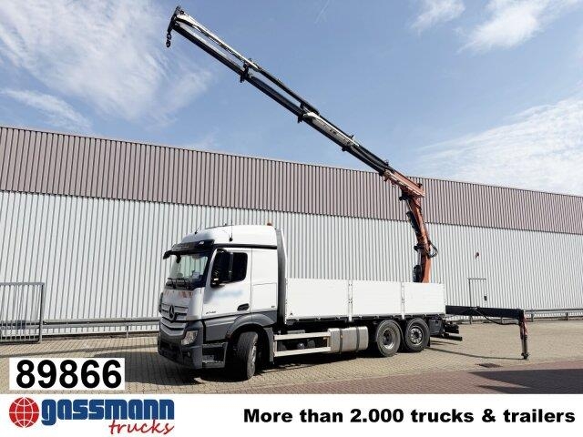 Mercedes-Benz Actros 2746 L 6x2, Kran Atlas 240.2E-A4, Funk,