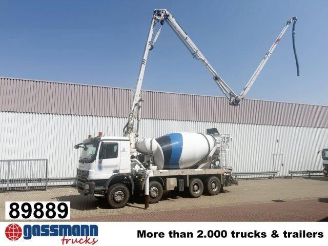 Mercedes-Benz Actros 3236 B 8x4, Stetter-Schwing FBP20-100,
