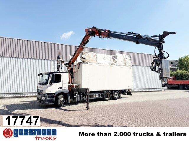 Mercedes-Benz Antos 2536 6x2/4, Kran Atlas 186.3-V2, 11.2m-1.600