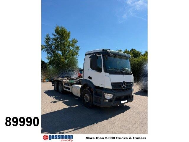 Mercedes-Benz Antos 2636 L 6x4 VDL S 21-550 Abrollanlage