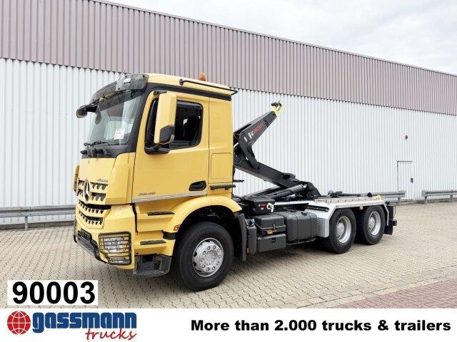 Camion ampliroll Mercedes-Benz Arocs 2648 LK 6x4, Motorabtrieb, HIAB XR21T46 — occasion 2017