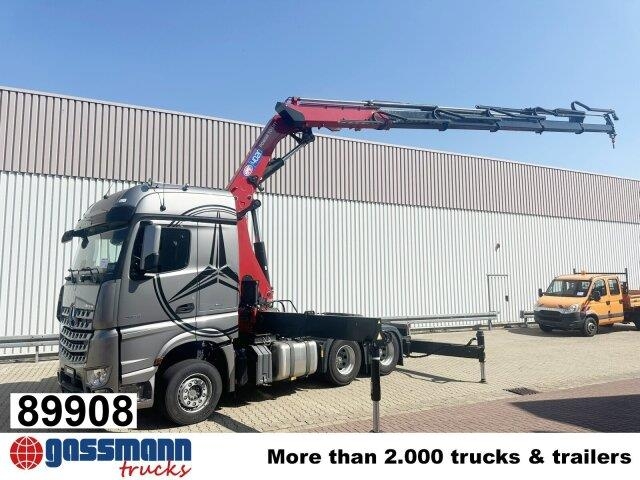 Mercedes-Benz Arocs 2653 6x4, Retarder, Kran HMF 4020-K6, Funk