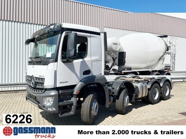 Mercedes-Benz Arocs 3240 8x4, 9/10m³ Mischer