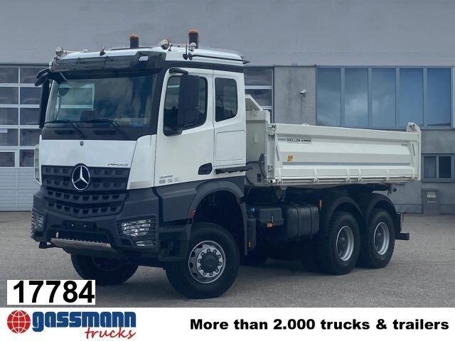 Mercedes-Benz Arocs 3348 AK 6x6 Meiller 3-S-, Klima-Navi