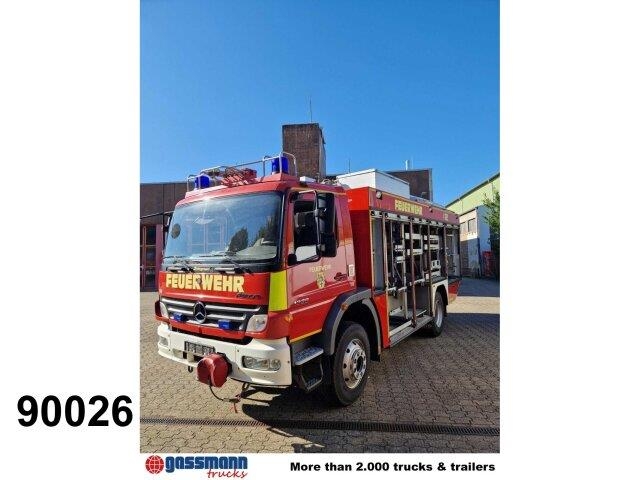 Camion municipal Mercedes-Benz Atego 1328 AF, Feuerwehr 4x4, Seilwinde — occasion 2006