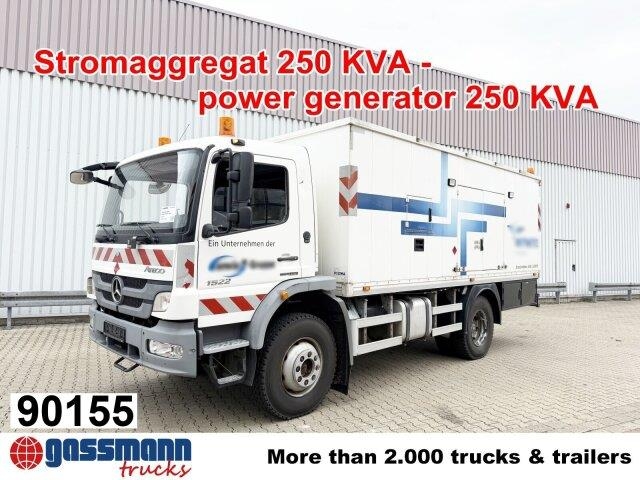 Mercedes-Benz Atego 1522 AF 4x4, Stromgenerator 250KVA, Polyma — occasion 2012