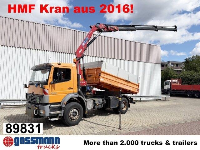 Mercedes-Benz Atego 1828 K 4x2, Winterdienstausstattung, Kran