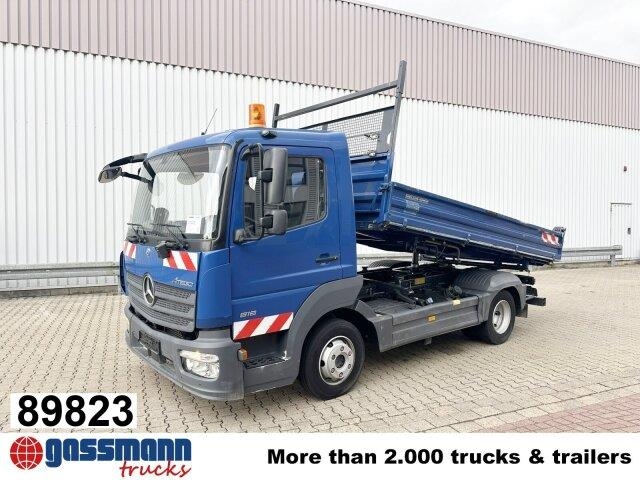 Mercedes-Benz Atego 816 K 4x2, 2x AHK, Meiller-Kipper, mehrfach