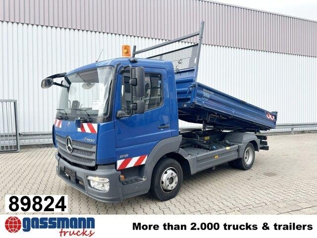 Mercedes-Benz Atego 816 K 4x2, 2x AHK, Meiller-Kipper, mehrfach