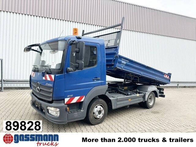 Mercedes-Benz Atego 816 K 4x2, 2x AHK, Meiller-Kipper, mehrfach