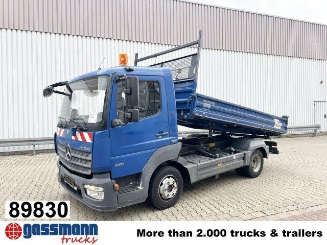 Mercedes-Benz Atego 816 K 4x2, 2x AHK, Meiller-Kipper, mehrfach