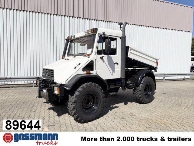 Unimog U 130 4x4, Kipper, Zapfwelle vorne+hinten,