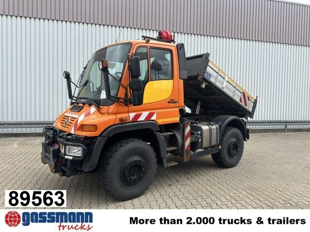 Unimog U 400 4x4, Kipper, Kommunalhydraulik, Zapfwelle