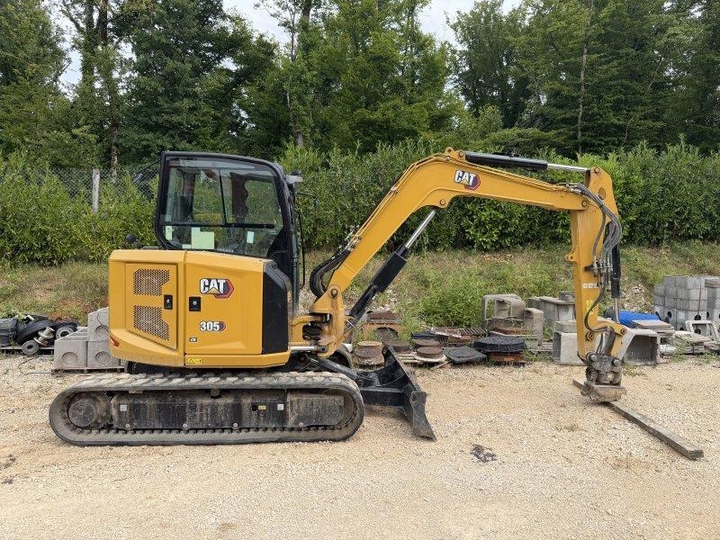 Mini-pelle Caterpillar 305C R — occasion 2024, 1 100 h
