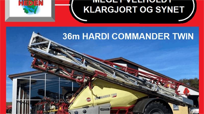 Hardi 36m Commander 7000i Twin Force TwinForce