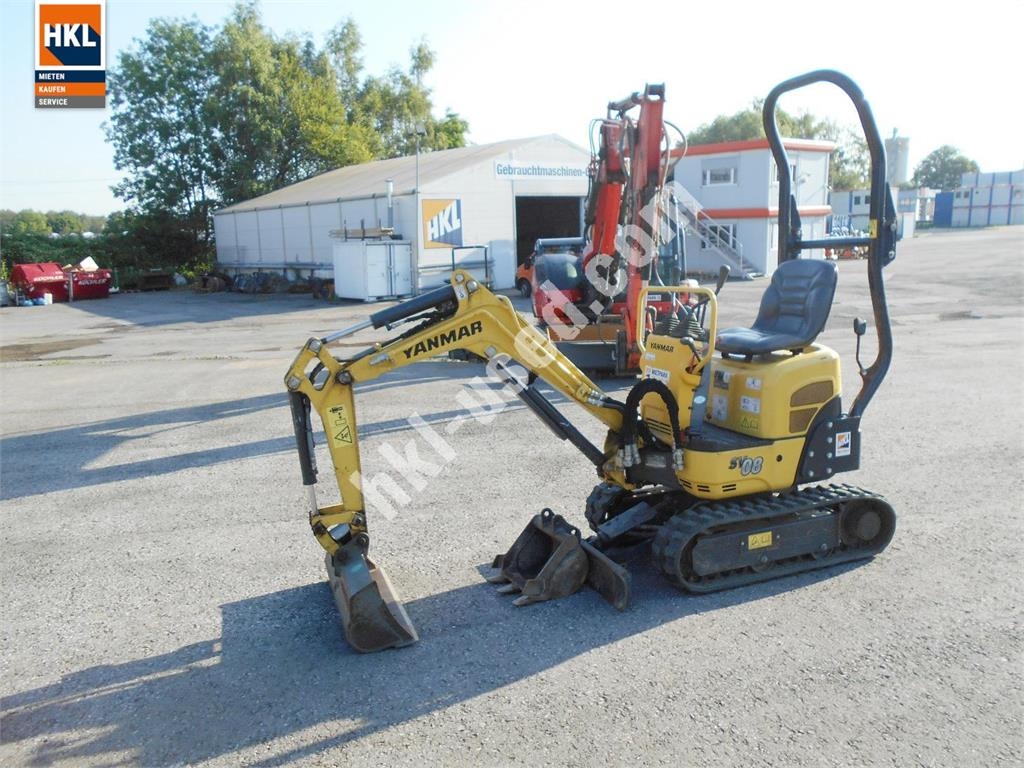 Mini-pelle Yanmar SV 08-1 — occasion 2017, 343 h