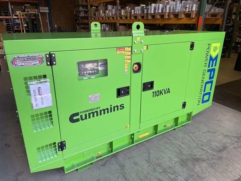 Groupe électrogène 110 kva Depco DPK-DC-110 generatoranlæg med Cummin — occasion