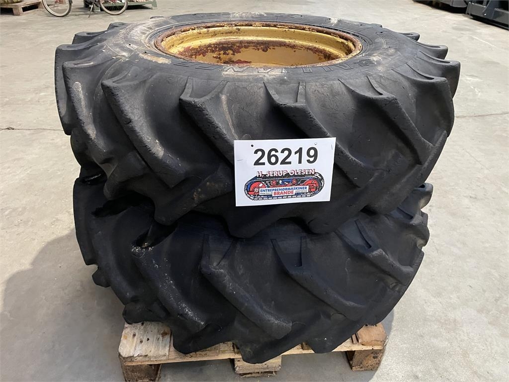15.5/80-24 Alliance/Goodyear dæk - 4 stk.