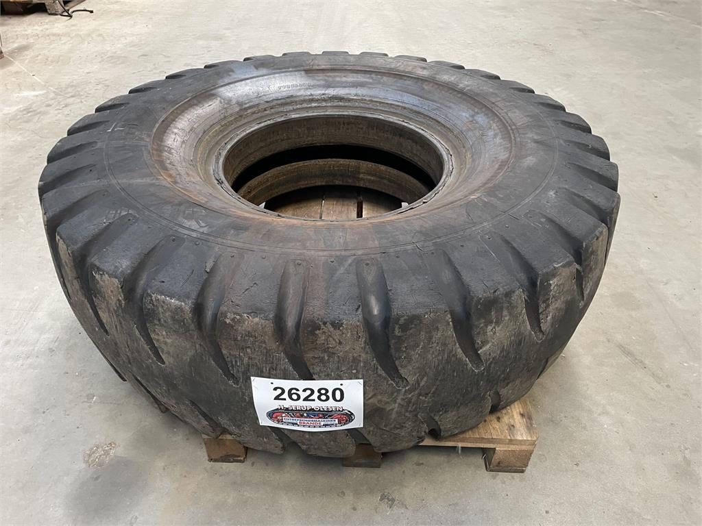18.00X25 Dunlop PG6S dæk - 1 stk