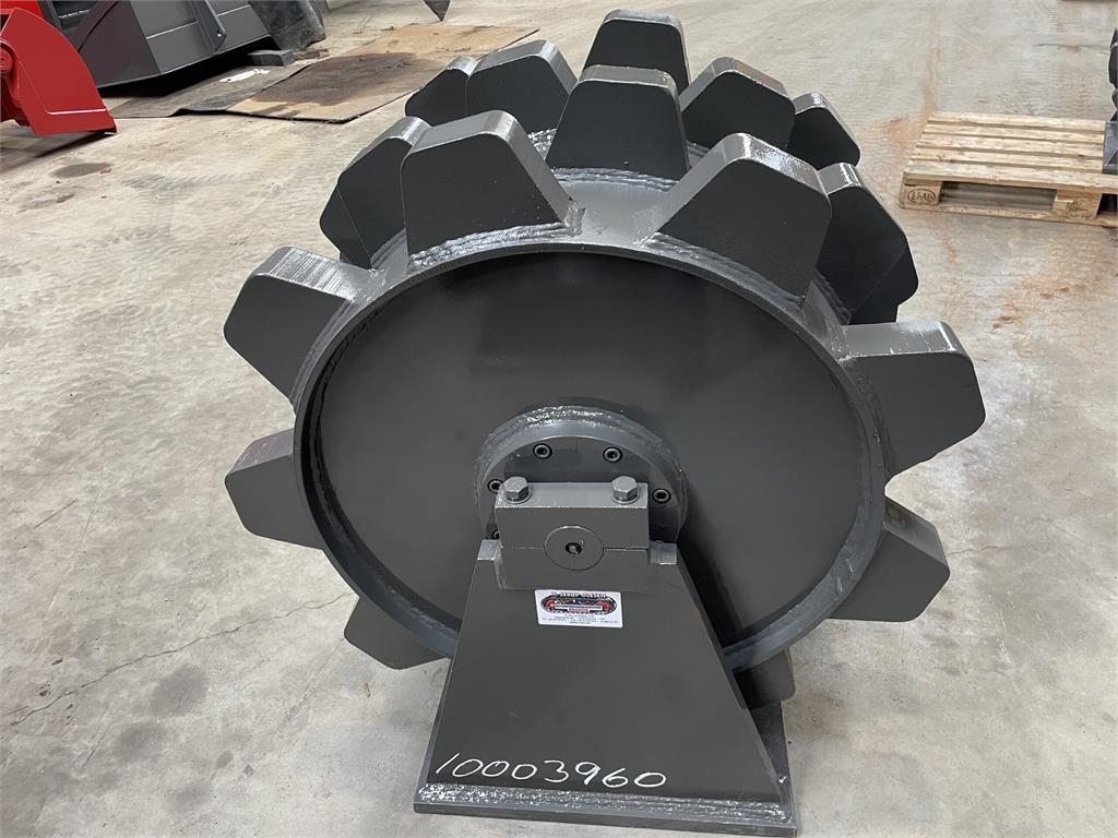 650 mm kompaktorhjul