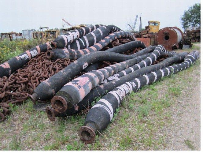 Gummislanger ø150 og ø160 mm - ca. 37 længder